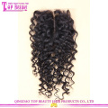 Top quality 6A brazilian hair closure 100% virgin hair kinky curly closure